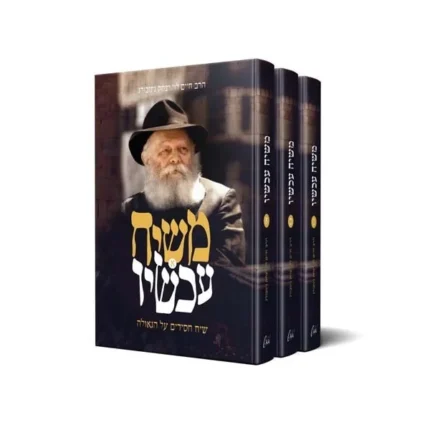סט משיח עכשיו הרב לוי"צ גינזבורג - 3 כרכים